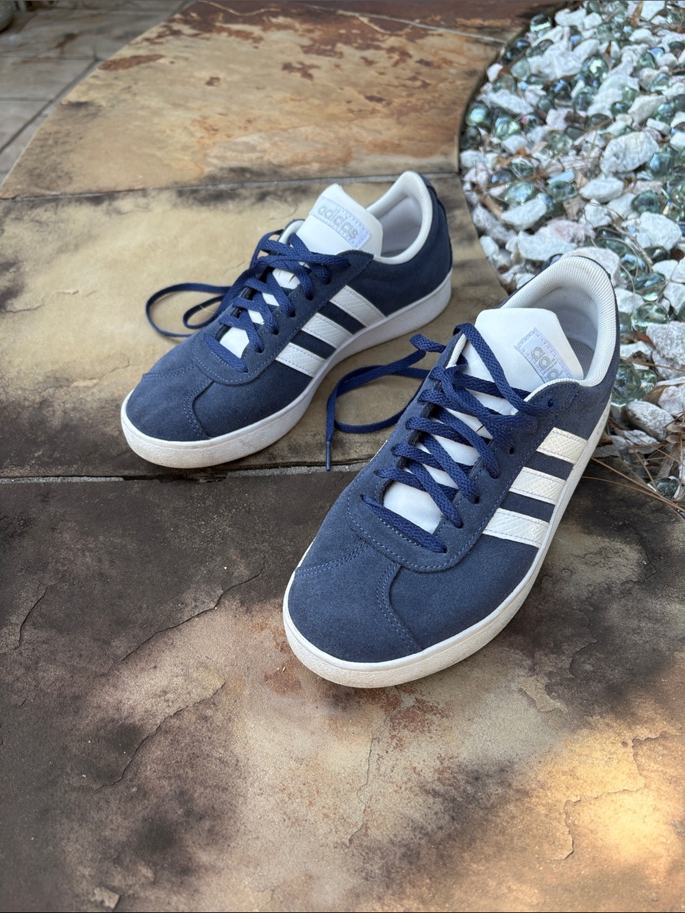 Adidas Women’s Navy Suede Gazelle Sneakers